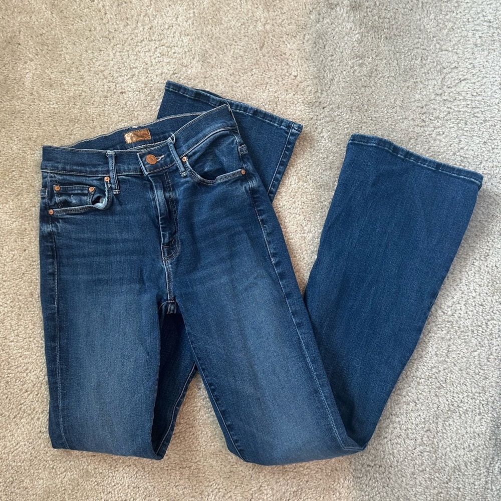 MOTHER Women's Jeans - Dark Blue